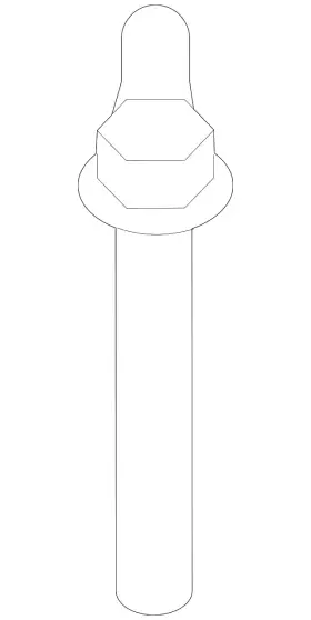683995CA0A INFINITI Deflector Rivet