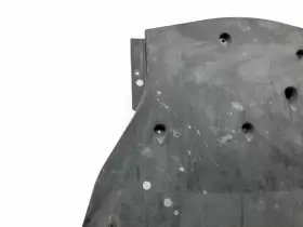 AW93-589N836 JAGUAR Xjl Rear Body Splash Shield Guard Cover #3