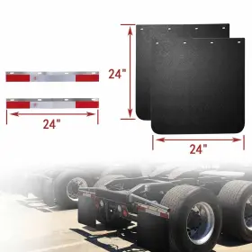 SYTBK310-1 JAKE MOTOR PARTS Semi Trailer Mud Flaps Reflector