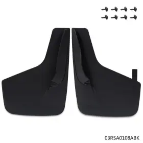 J-03RSA0108ABK JIJIAMOTOR13 Up Mud Flap Flapflaps Splash Rear