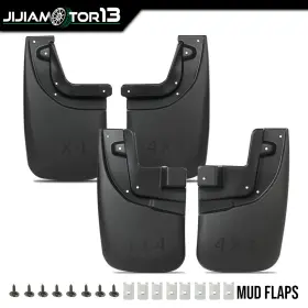 J-03RSA2012ZBK JIJIAMOTOR13 Rear Front Mud Flaps Guards