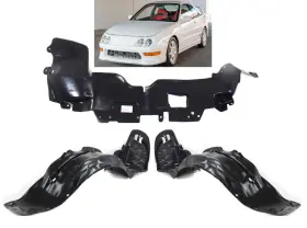 14876743 KAI Set Fender Liner Front Rh Lh Engine Splash Acura