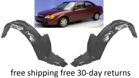 B25D56141D KAI Inner Fender Right Left Manual Trans Set Mazda B25D56141D KAI Inner Fender Right Left Manual Trans Set Mazda