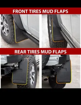 FT22080404 KEWISAUTO Mud Flaps Door Front Guard Splash Ford #2