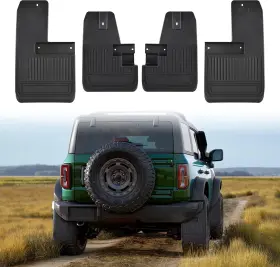 KYYJ-D08D-001 KEWISAUTO Mud Flaps Door Drill Ford Bronco