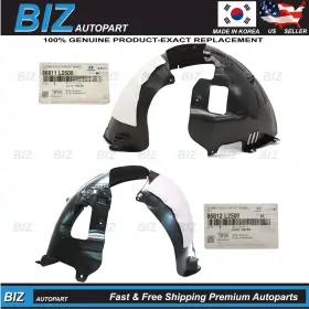 86811-L2500 KIA Front Fender Liners Lh Rh Lxs K5 Ex