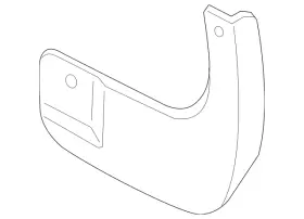 86832-K0000 KIA Mud Guard Soul
