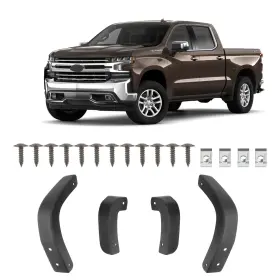 KINDNB28 KINWRDSN Allweather Mud Guards Set 1500 Chevy