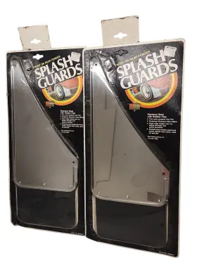 66668 KMART Nos Steel Splash Guards Mud Flaps
