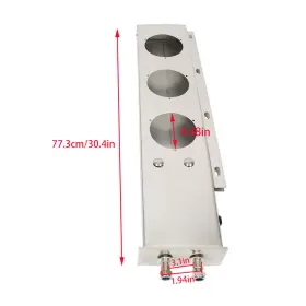 LAW185856 LABWORK Mud Flap Hanger Steel Light Cutouts Spring #3