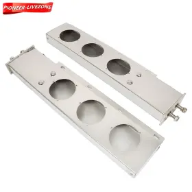 PN3190528 LABWORK-PARTS Steel Mud Flap Hanger Light Cutouts