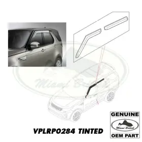 VPLRP0284 LAND ROVER Wind Deflectors Tinted Set X4