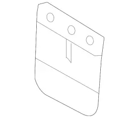 53851-60200 LEXUS Fender Liner Extension GX460
