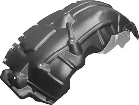 GM1249330 Front Passenger Fender Liner Standard Line