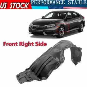 9595328 LUCK FITNESS Front Right Passneger Fender Liner Clips