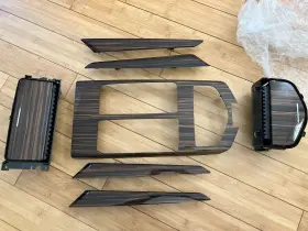 670015136 MASERATI Ghibli Front Rear Interior Dash Wood Grain