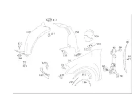 164-884-14-22 MERCEDES Cover GL320