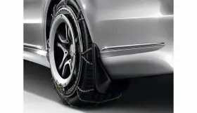 167-890-27-00 MERCEDES Mud Flaps Rear Set Grained