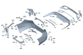 206-885-20-03 MERCEDES Cover C300