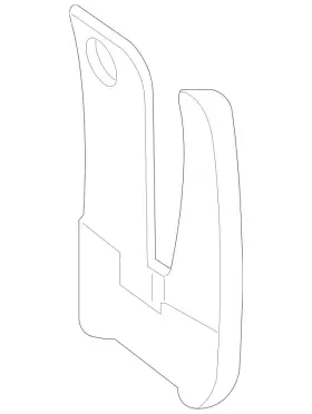 91088900009051 MERCEDES Mud Flap 91088900009051 MERCEDES Mud Flap