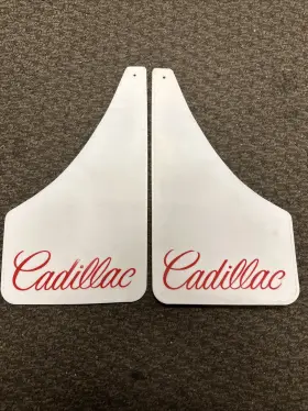 997711 MUD FLAPS Nos Splash Guards Cadillac