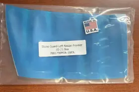 1983L NISSAN Left Rear Stone Guard Frontier