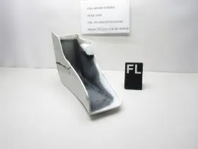 63851ET80A NISSAN Front Left Moulding Splash Guard Mud Flap #2