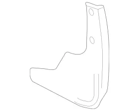 63855-ED900 NISSAN Mud Guard Versa