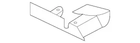76856-CD000 NISSAN Mud Guard 350Z