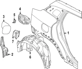 78843-7LG0A NISSAN Guard
