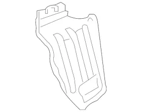 93823-EA800 NISSAN Mud Guard Bracket Frontier