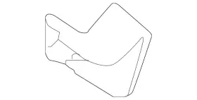 93882-9BA0A NISSAN Deflector Frontier