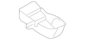 93882-EA000 NISSAN Air Deflector Xterra 93882-EA000 NISSAN Air Deflector Xterra