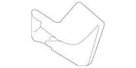 93883-9BA0A NISSAN Deflector Frontier