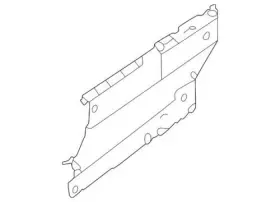 G4778-6LBMH NISSAN Mud Splash Guard Right Sr Sv Sentra