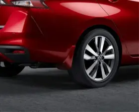 T99J2-5EE3A NISSAN Splash Guards Front Set Brilliant Versa