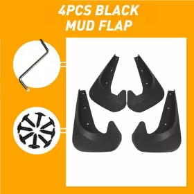 DNB-CHMD-54886 OXILAM Car Mud Flaps Splash Guards Front Rear #2
