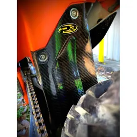 701012 P3 Carbon Mud Flap Shock Guard