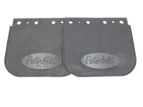 00480BA PACCAR Rubber Front Semi Mud Flaps Peterbilt