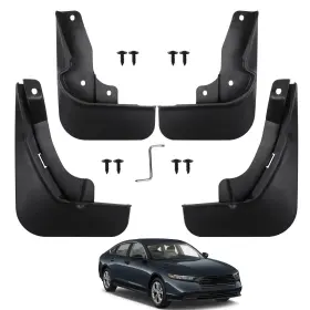 DNB0058 PELEUS Mud Flaps Aerodynamic Splash Guards Set Honda