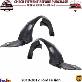 10959164 FORD Front Fender Liners Right Passenger Left Driver