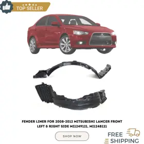 14489483 MITSUBISHI Fender Liner Front Left Right Set Lancer