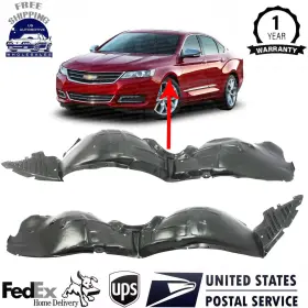 14515272 CHEVROLET Front Fender Liner Left Right Inner Set