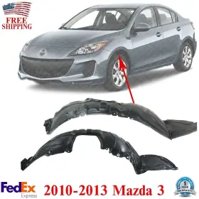 7872 MAZDA Fender Liner Left Right Set Sport