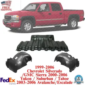 GM1246110 PERFECT FIT Front Fender Liner Lh Rh Splash Shield
