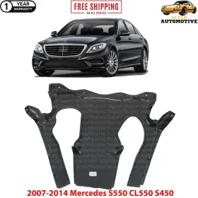 MB1228154 MERCEDES Engine Splash Shield Rear S550 CL550 S450