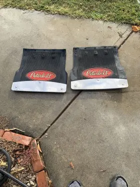 MF0004P PETERBILT Rubber Mud Flaps