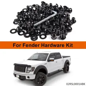 ULT25102856 PIT66 Fender Flares Powder Coated Screw Bolt Set
