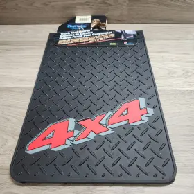 0403 PLASTICOLOR Mud Flaps Splash Guards X18 4X4 Ford Chevy