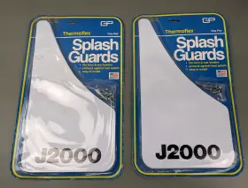 J2000 PONTIAC Mudflap Splash Guards Nos Gp Thermoflex